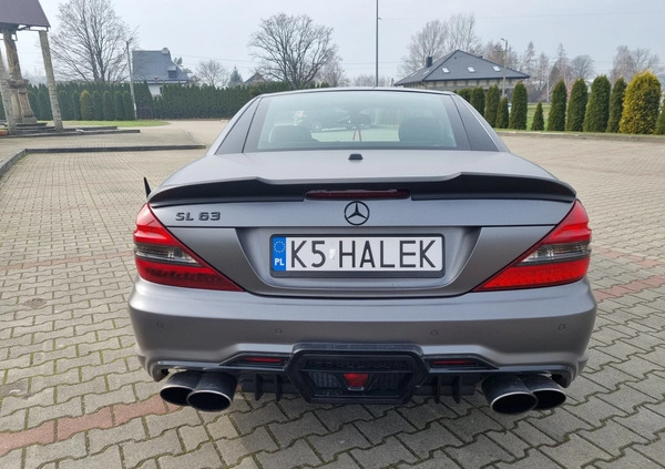 Mercedes-Benz SL cena 229000 przebieg: 140000, rok produkcji 2008 z Myślenice małe 154